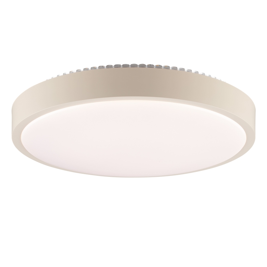 Brilliant - LED Stropní svítidlo SOLISTRA LED/18W/230V pr. 34,5 cm béžová