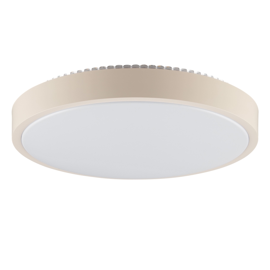 Brilliant - LED Stropní svítidlo SOLISTRA LED/18W/230V pr. 34,5 cm béžová