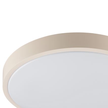 Brilliant - LED Stropní svítidlo SOLISTRA LED/18W/230V pr. 34,5 cm béžová