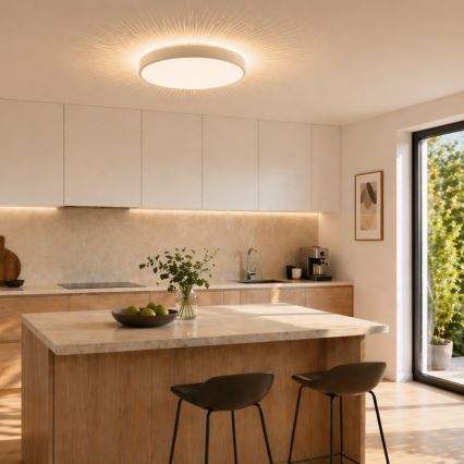Brilliant - LED Stropní svítidlo SOLISTRA LED/18W/230V pr. 34,5 cm bílá