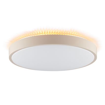 Brilliant - LED Stropní svítidlo SOLISTRA LED/24W/230V pr. 44,5 cm béžová