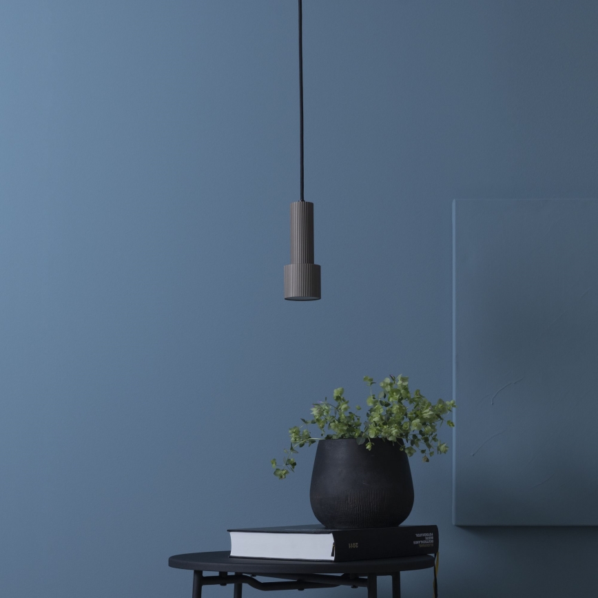 Brilliant - Lustr na lanku CADIZ 1xGU10/10W/230V pr. 12,5 cm bronzová