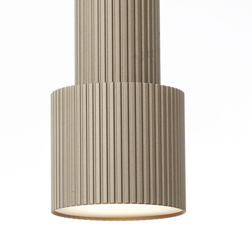 Brilliant - Lustr na lanku CADIZ 1xGU10/10W/230V pr. 12,5 cm bronzová