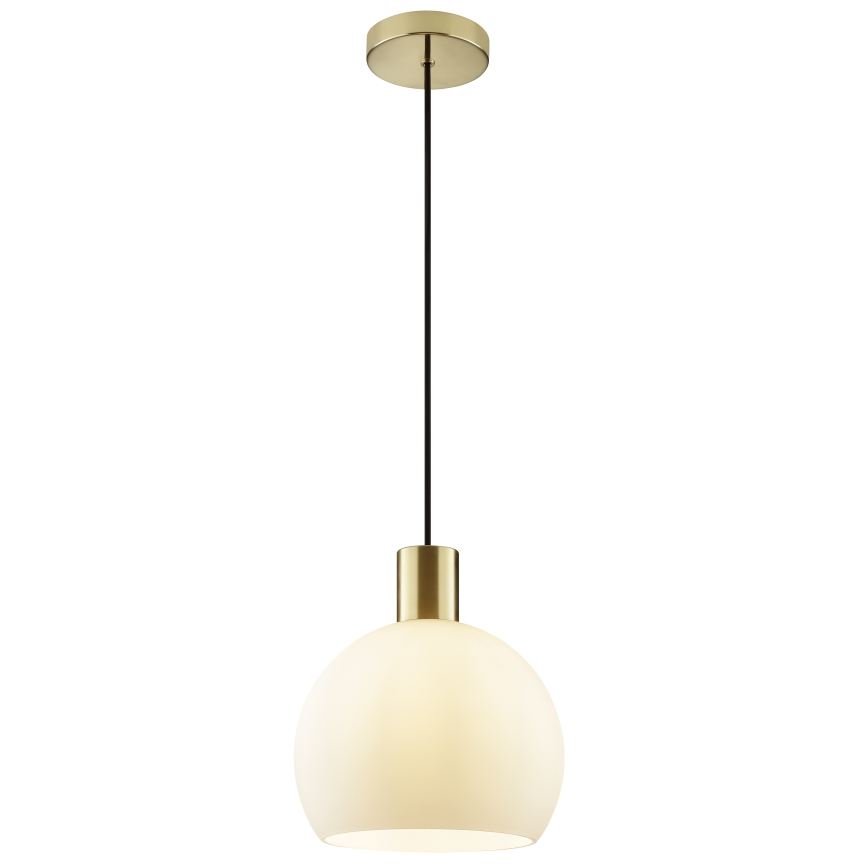 Brilliant - Lustr na lanku CONY 1xE27/20W/230V pr. 25 cm mosaz