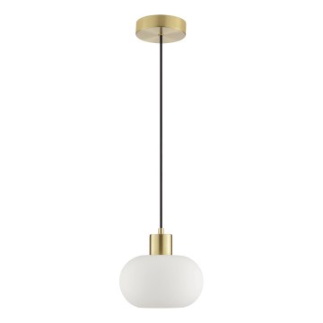 Brilliant - Lustr na lanku FANNY 1xE27/20W/230V pr. 22 cm mosaz