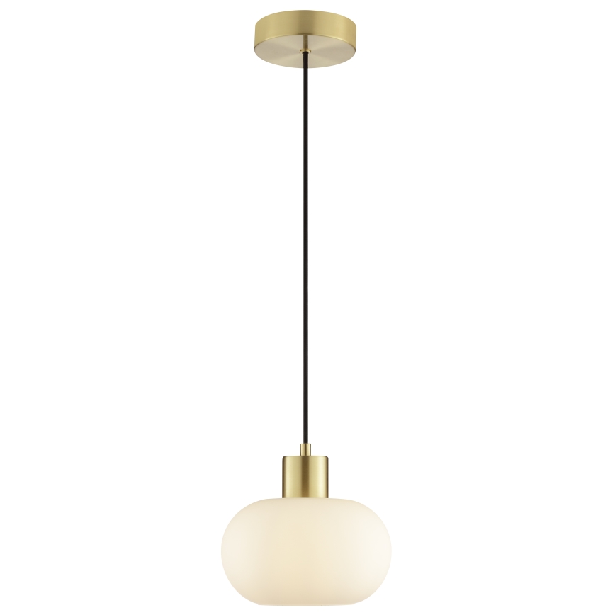 Brilliant - Lustr na lanku FANNY 1xE27/20W/230V pr. 22 cm mosaz