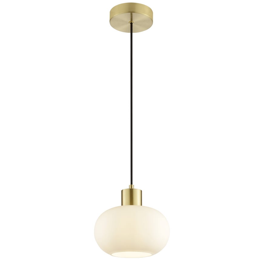 Brilliant - Lustr na lanku FANNY 1xE27/20W/230V pr. 22 cm mosaz