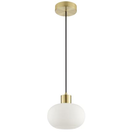 Brilliant - Lustr na lanku FANNY 1xE27/20W/230V pr. 22 cm mosaz