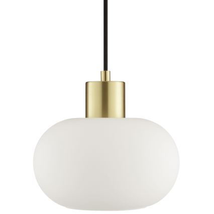 Brilliant - Lustr na lanku FANNY 1xE27/20W/230V pr. 22 cm mosaz