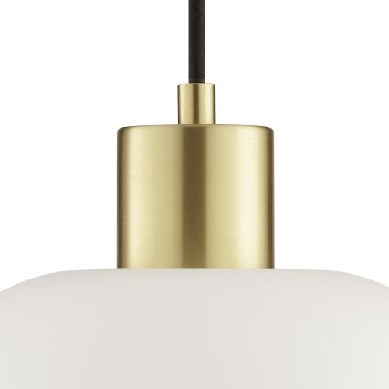 Brilliant - Lustr na lanku FANNY 1xE27/20W/230V pr. 22 cm mosaz