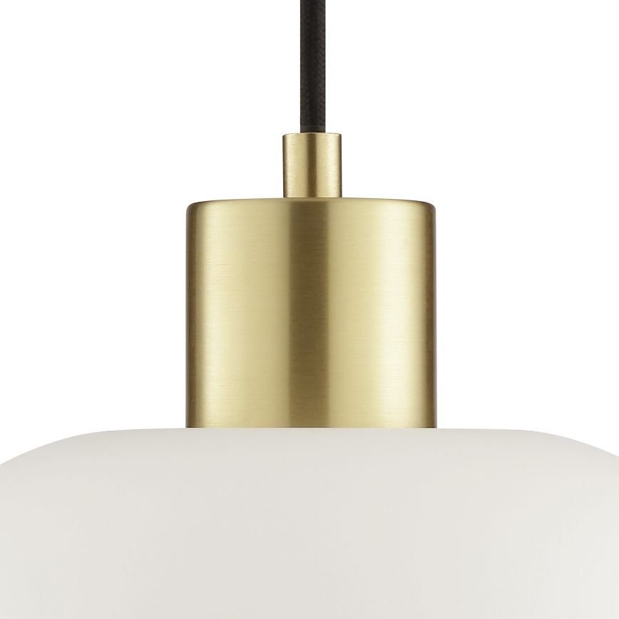 Brilliant - Lustr na lanku FANNY 1xE27/20W/230V pr. 22 cm mosaz