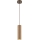 Brilliant - Lustr na lanku LAKEWOOD 1xGU10/10W/230V pr. 10 cm hnědá