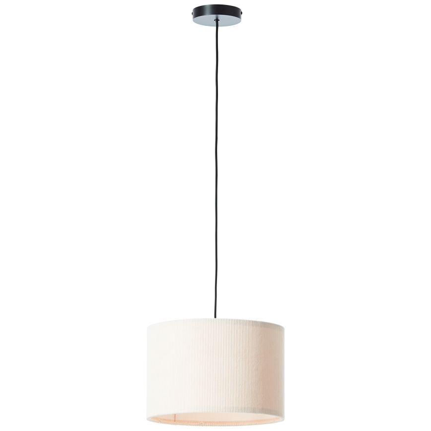Brilliant - Lustr na lanku TONY 1xE27/20W/230V pr. 35 cm krémová