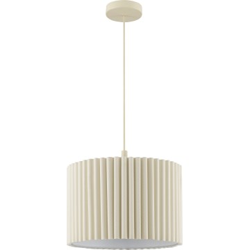 Brilliant - Lustr na lanku VELIN 1xE27/20W/230V pr. 35 cm krémová