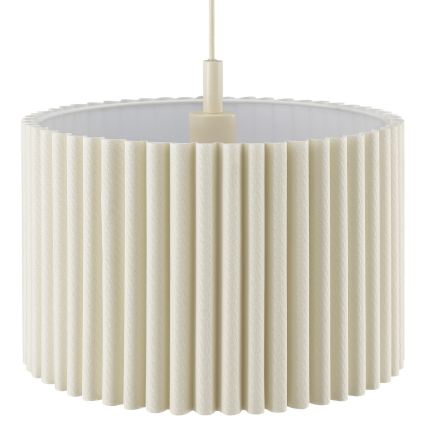 Brilliant - Lustr na lanku VELIN 1xE27/20W/230V pr. 35 cm krémová