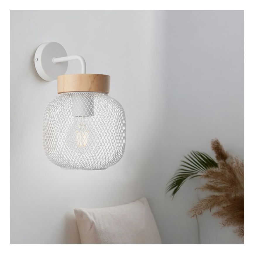Brilliant - Nástěnná lampa GIADA 1xE27/40W/230V bílá