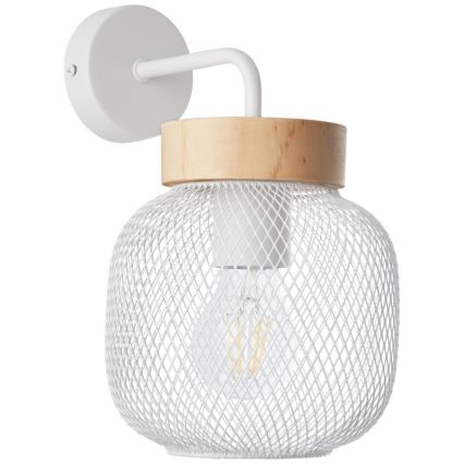 Brilliant - Nástěnná lampa GIADA 1xE27/40W/230V bílá