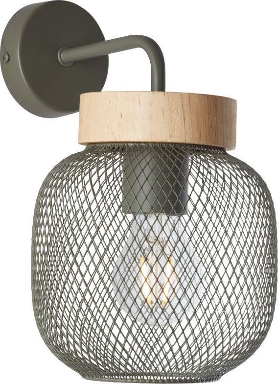 Brilliant - Nástěnná lampa GIADA 1xE27/40W/230V zelená