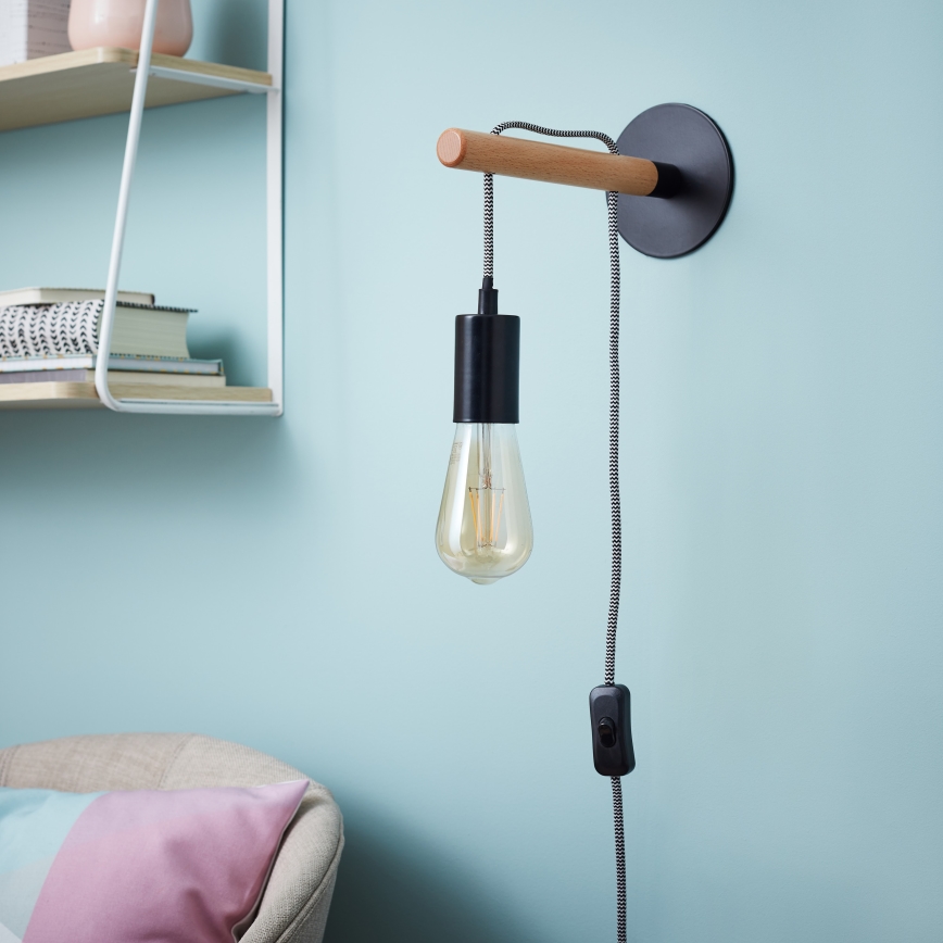 Brilliant - Nástěnná lampa JARBO 1xE27/60W/230V