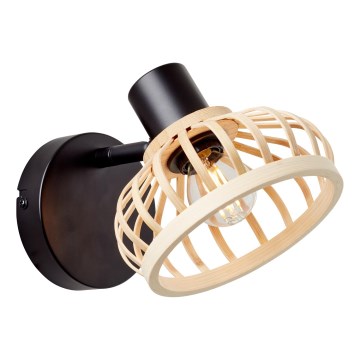 Brilliant - Nástěnná lampa NORAH 1xE14/28W/230V bambus