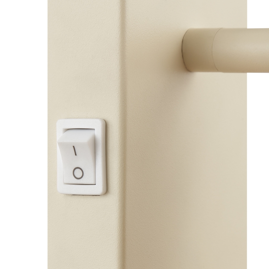 Brilliant - Nástěnné bodové svítidlo ARLO 1xE27/20W/230V krémová