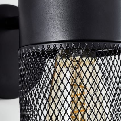 Brilliant - Nástěnné bodové svítidlo KAMOLO 1xE27/40W/230V černá