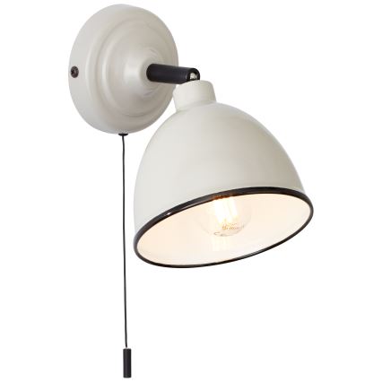 Brilliant - Nástěnné bodové svítidlo TELIO 1xE14/28W/230V šedá