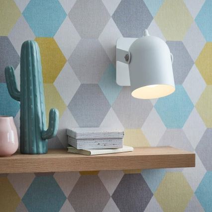 Brilliant - Nástěnné bodové svítidlo YAN 1xE27/40W/230V bílá