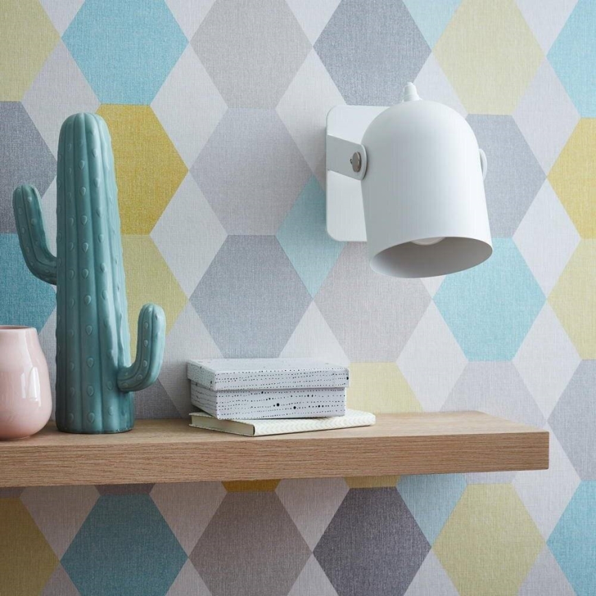 Brilliant - Nástěnné bodové svítidlo YAN 1xE27/40W/230V bílá