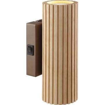 Brilliant - Nástěnné svítidlo LAKEWOOD 2xGU10/10W/230V hnědá