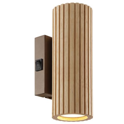 Brilliant - Nástěnné svítidlo LAKEWOOD 2xGU10/10W/230V hnědá