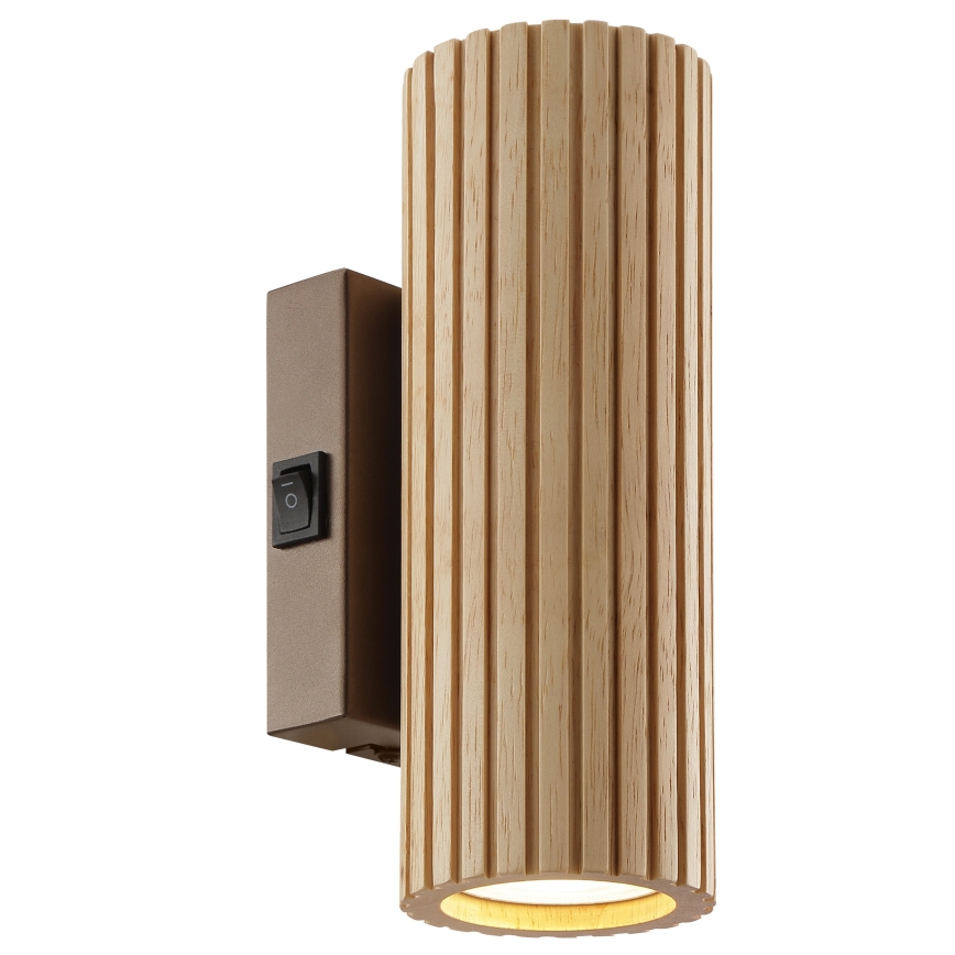 Brilliant - Nástěnné svítidlo LAKEWOOD 2xGU10/10W/230V hnědá