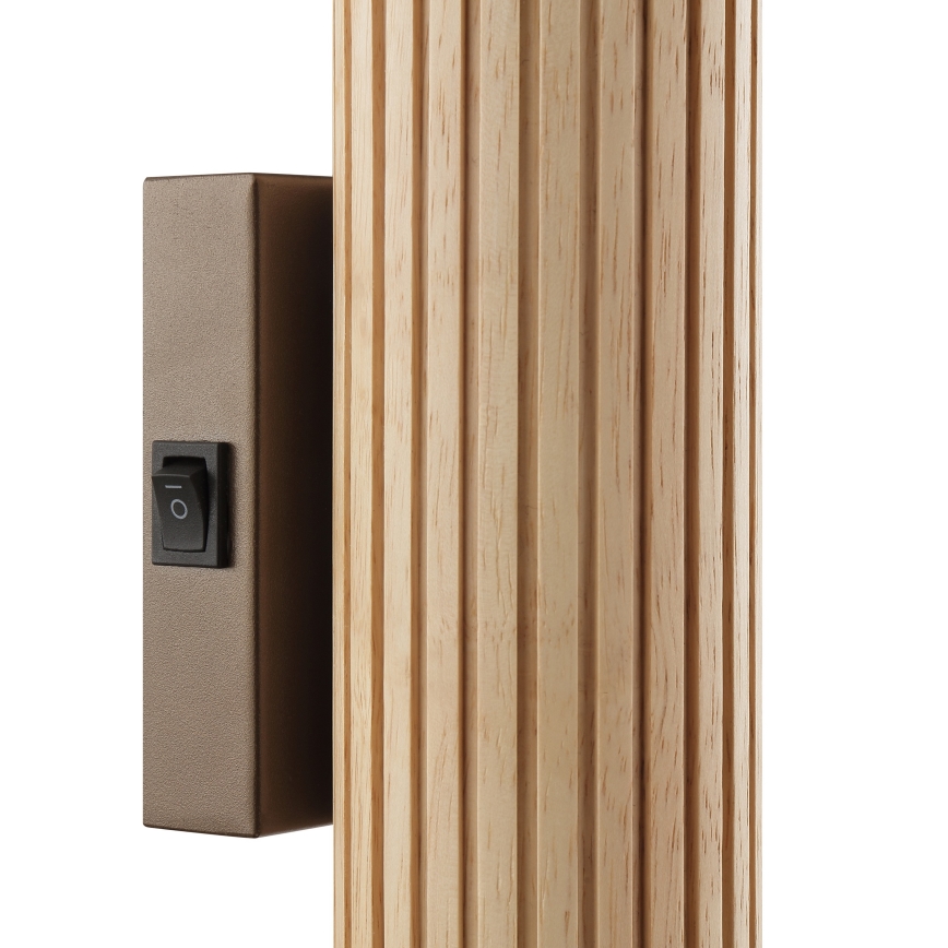 Brilliant - Nástěnné svítidlo LAKEWOOD 2xGU10/10W/230V hnědá