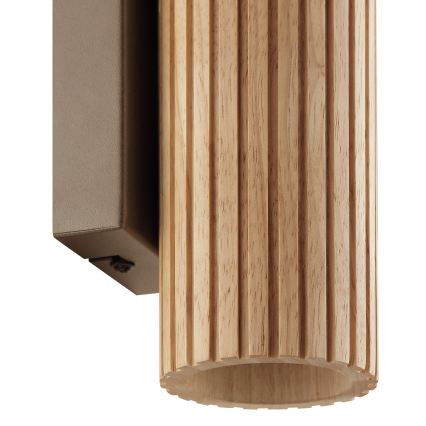 Brilliant - Nástěnné svítidlo LAKEWOOD 2xGU10/10W/230V hnědá