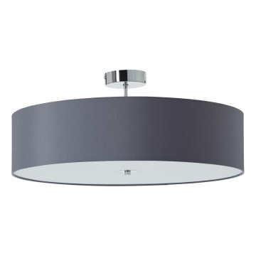 Brilliant - Přisazený lustr ANDRIA 3xE27/60W/230V pr. 60 cm antracit