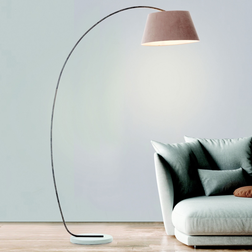 Brilliant - Stojací lampa BROK 1xE27/60W/230V taupe