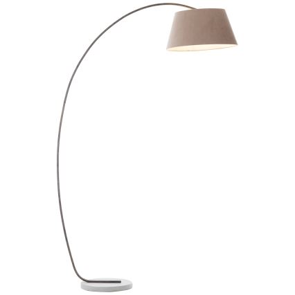 Brilliant - Stojací lampa BROK 1xE27/60W/230V taupe