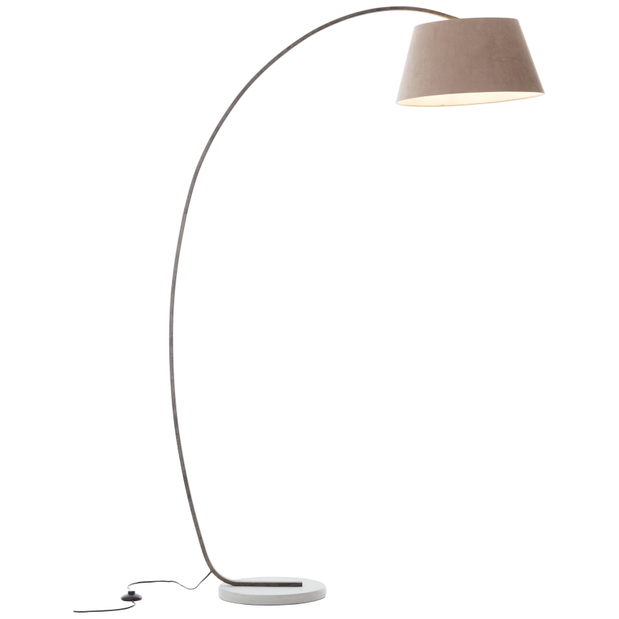 Brilliant - Stojací lampa BROK 1xE27/60W/230V taupe