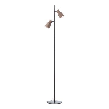 Brilliant - Stojací lampa CADIZ 2xGU10/10W/230V bronzová