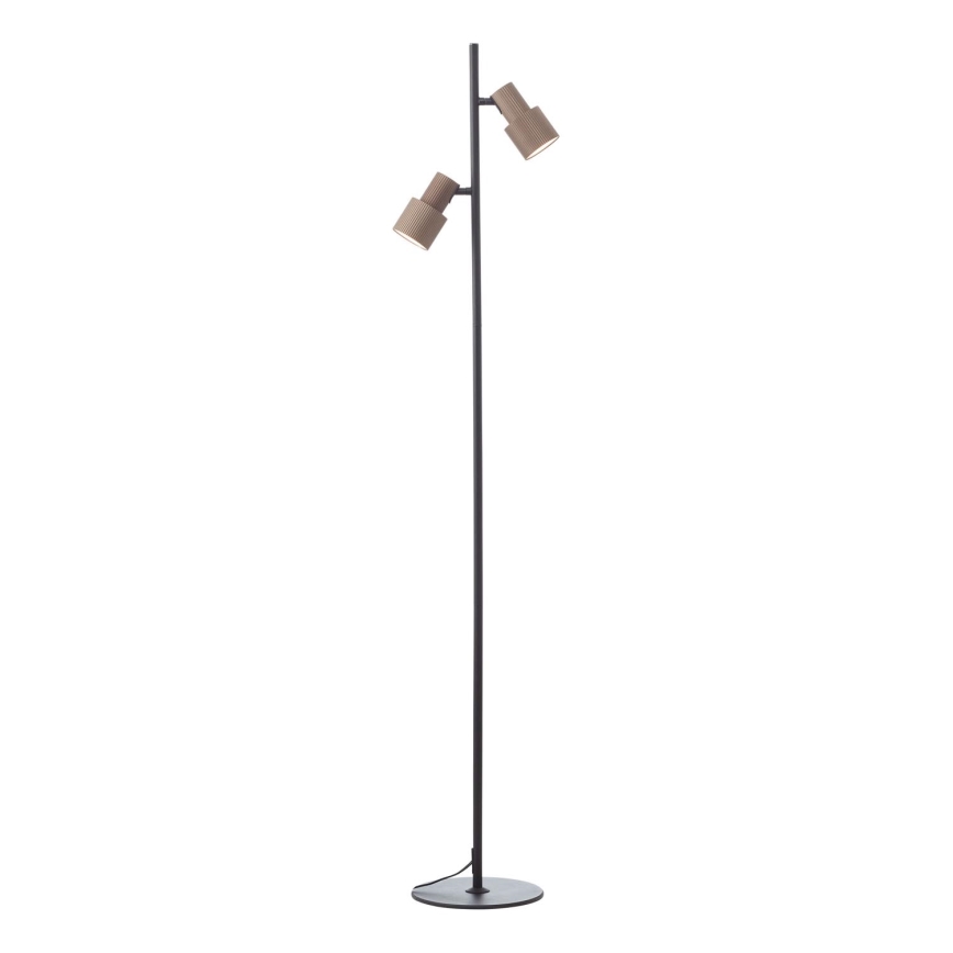 Brilliant - Stojací lampa CADIZ 2xGU10/10W/230V bronzová