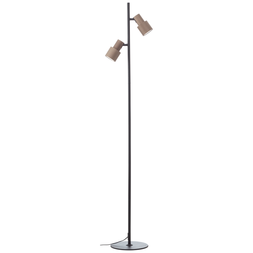 Brilliant - Stojací lampa CADIZ 2xGU10/10W/230V bronzová