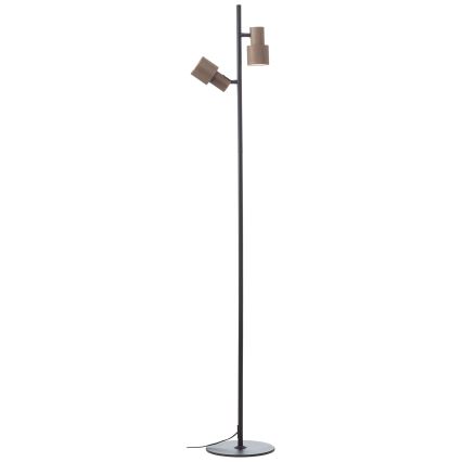 Brilliant - Stojací lampa CADIZ 2xGU10/10W/230V bronzová