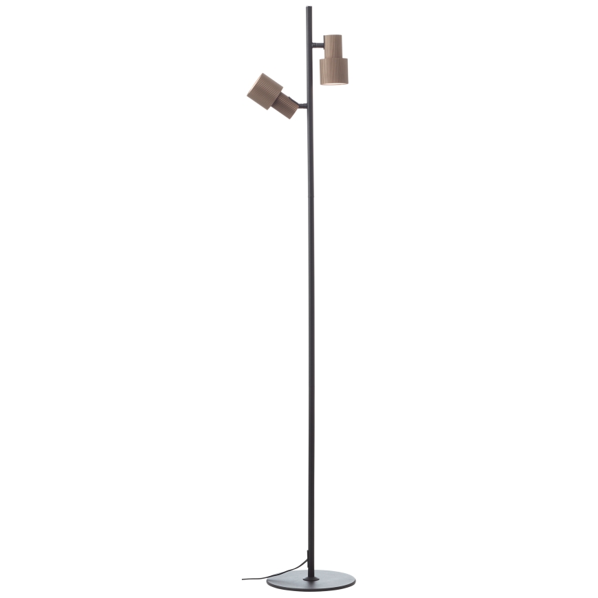 Brilliant - Stojací lampa CADIZ 2xGU10/10W/230V bronzová