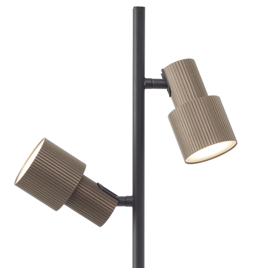 Brilliant - Stojací lampa CADIZ 2xGU10/10W/230V bronzová