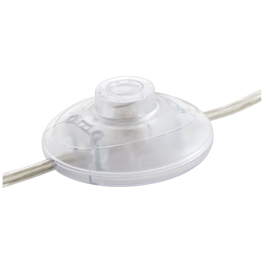 Brilliant - Stojací lampa CLARIE 1xE27/60W/230V matný chrom/bílá