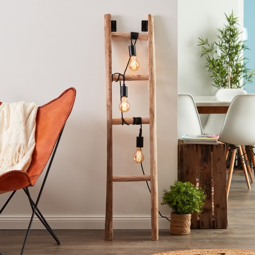 Brilliant - Stojací lampa LADDER 3xE27/42W/230V - FSC certifikováno