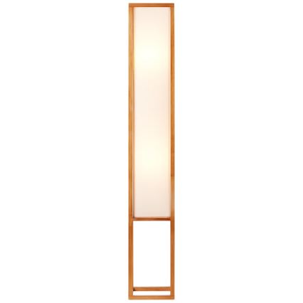 Brilliant - Stojací lampa SEASIDE 2xE27/40W/230V borovice/bílá