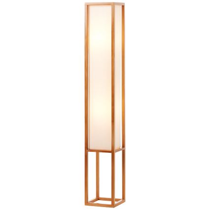 Brilliant - Stojací lampa SEASIDE 2xE27/40W/230V borovice/bílá