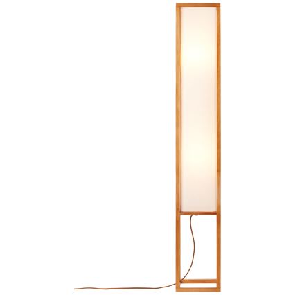 Brilliant - Stojací lampa SEASIDE 2xE27/40W/230V borovice/bílá