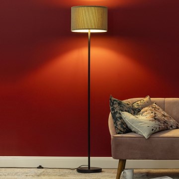 Brilliant - Stojací lampa TONY 1xE27/20W/230V hnědá